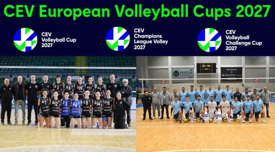 Πραγματοποιήθηκαν οι κληρώσεις της CEV για την περίοδο 2026-27