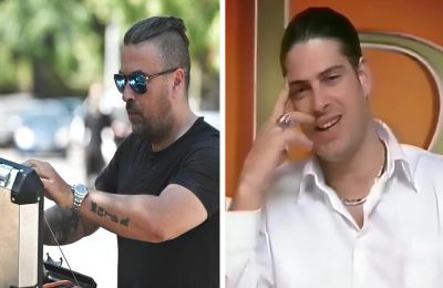 Ο Γιάννης Αϊβάζης αποχαιρετά τον Λορέντζο Καριέρε