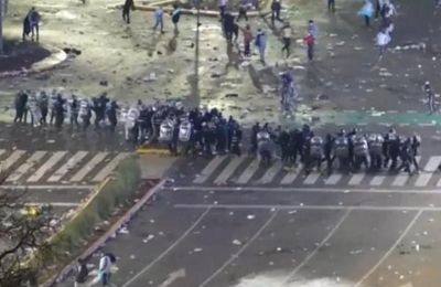 Χάος στο Μπουένος Άιρες μετά την ήττα της Αργεντινής