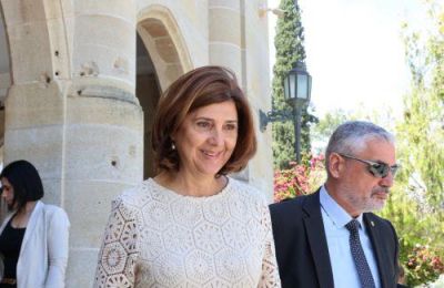Η συνάντηση πραγματοποιείται ενόψει της επίσκεψης του Γενικού Γραμματέα του ΟΗΕ στην Κύπρο.