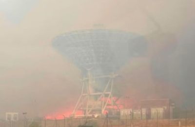 Μέσα από εγκαταστάσεις της NASA στη Μαδρίτη πέρασαν οι φλόγες (ΒΙΝΤΕΟ)