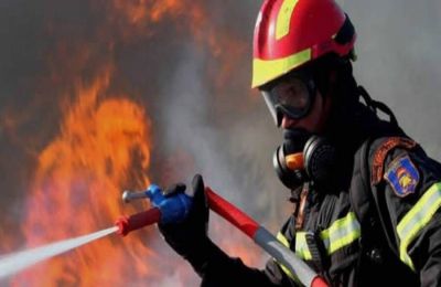 Δεν πρόλαβε να εξαπλωθεί η φωτιά.