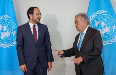 Ο Γενικός Γραμματέας του ΟΗΕ έρχεται στην Κύπρο για διήμερες επαφές με την ηγεσία των δύο κοινοτήτων και αξιωματούχους των Ηνωμένων Εθνών.