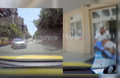 Συγκλονιστικές στιγμές στην Αθήνα με μωρό να γεννιέται στο πίσω κάθισμα ταξί.