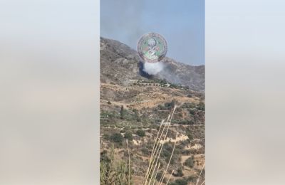 Ξέσπασε πυρκαγιά στην Επαρχία Πάφου (ΒΙΝΤΕΟ)