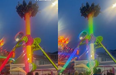 Το περιστατικό σημειώθηκε στο Castaway Cove της Playland, στην πόλη Όσεαν Σίτυ.