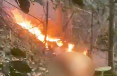 Το δυστύχημα σημειώθηκε στο εθνικό πάρκο της Τιζούκα, ενώ τα αίτια της συντριβής παραμένουν άγνωστα.