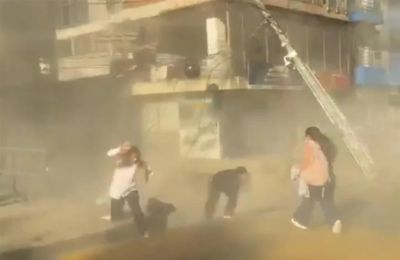 Η δόνηση συγκλόνισε και την πρωτεύουσα Μπογοτά.