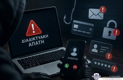Η Αστυνομία καλεί το κοινό να επαληθεύει κάθε αίτημα πληρωμής πριν από ηλεκτρονική κράτηση.
