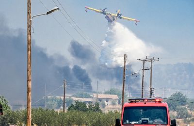Το Σάββατο 15 Αυγούστου προβλέπεται κατηγορία κινδύνου 4 για πυρκαγιές.