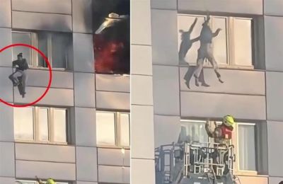Την διέσωσε η Πυροσβεστική.