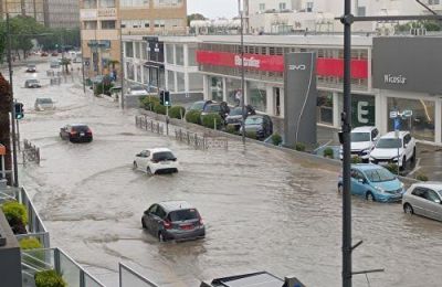 Σημερινή εικόνα του βροχερού καιρού από τον Μαθιάτη (ΦΩΤΟΓΡΑΦΙΑ: ΚΑΙΡΟΦΙΛΟΙ ΚΥΠΡΟΥ)