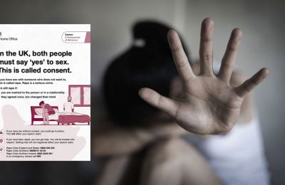 Φυλλάδιο για καλους τρόπους μεταναστών-«Χωρίς συναίνεση είναι βιασμός»