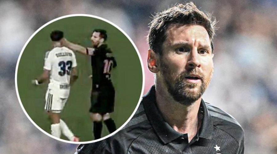 Έριξε φάπα σε αντίπαλο ο Μέσι! (vid)