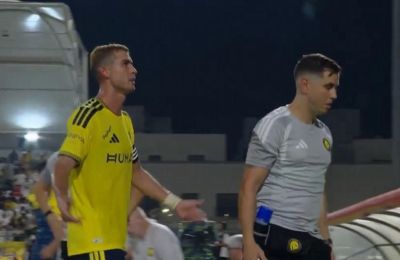 Έξαλλος για την αλλαγή του ο Κριστιάνο (vid)