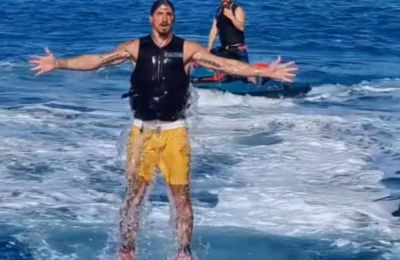 Ο Ιμπραΐμοβιτς... μιμήθηκε τον Aquaman!