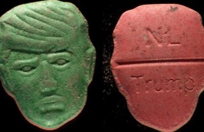 «Κόκκινος συναγερμός» για χάπια ecstasy με πρόσωπο Τραμπ (ΦΩΤΟ)