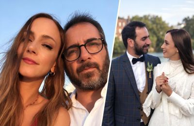 Οι σπάνιες φωτογραφίες από τον γάμο τους στην Αγγλία και η τρυφερή αναδρομή της συζύγου του ηθοποιού με αφορμή την επέτειό τους