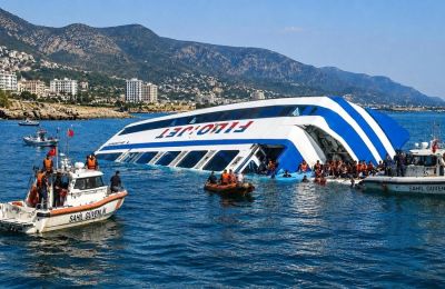 8 μέλη του πληρώματος, συμπεριλαμβανομένου του καπετάνιου του πλοίου, έχουν συλληφθεί.
