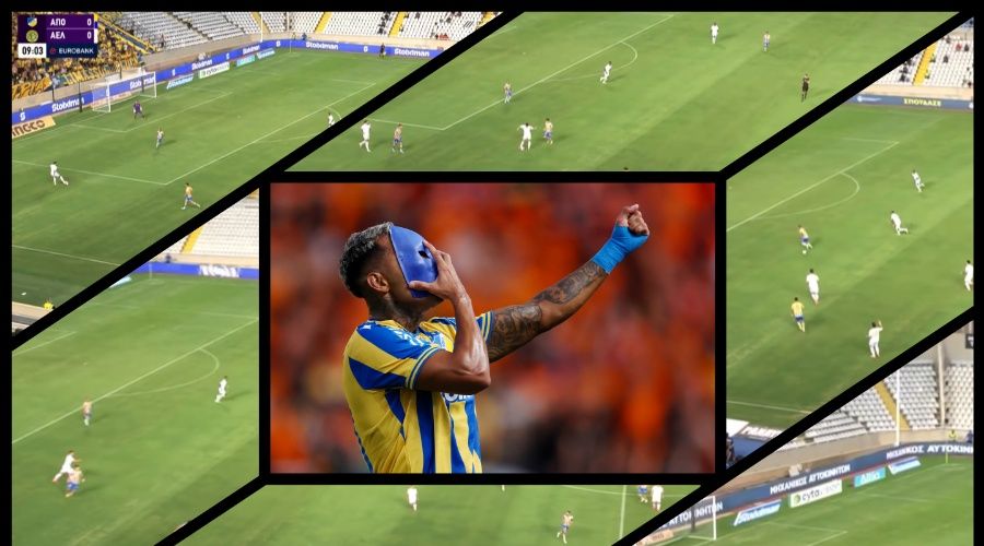 ΑΠΟΕΛ: 6 κλικς, 8 δεύτερα, ψηλή πίεση και... γκολ (pics)