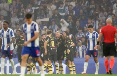 «Δράκος» Χάαλαντ ξελάσπωσε τη Σίτι στο Οπόρτο