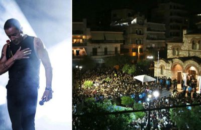 Με τραγούδια ο ολονύχτιος αποχαιρετισμός στον Γιώργο Μαζωνάκη (ΒΙΝΤΕΟ)