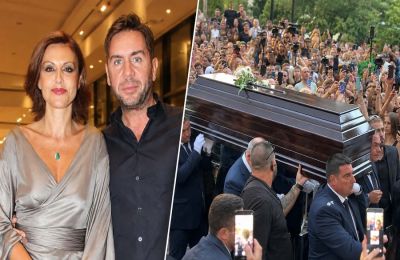 Η ηθοποιό αποχαιρέτησε με ένα σπαρακτικό μήνυμα τον αγαπημένο της φίλο και κουμπάρο