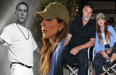 Η τραγουδίστρια απουσίαζε από το τελευταίο «αντίο», όμως λίγες ώρες αργότερα εμφανίστηκε στην avant-première της σειράς «Δυο Μαύρα Πουκάμισα»