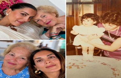 Το σπάνιο κλικ από όταν ήταν μικρό κορίτσι στην αγκαλιά της μητέρας της