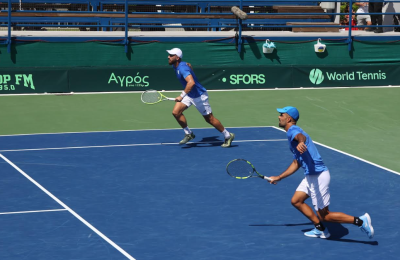 Davis Cup: Μεγάλη προσπάθεια της Κύπρου απέναντι στην ισχυρή Ουκρανία