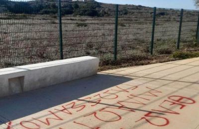 Πάφος: Βανδαλισμοί στον πεζόδρομο πίσω από τον φάρο