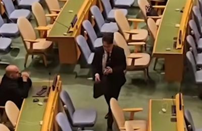Αποχώρησε η τουρκική αντιπροσωπεία όταν μίλησε ο Χριστοδουλίδης-ΒΙΝΤΕΟ
