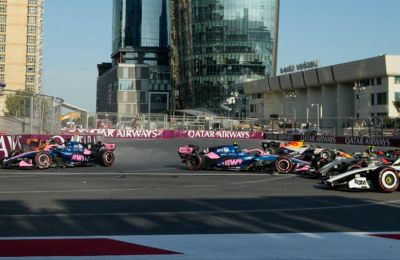 Καραμπόλα 5 μονοθεσίων στο Grand Prix του Μπακού!