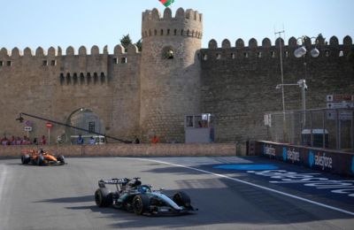 F1: Oριακή νίκη στο Μπακού ο Ράσελ, 2-3 για τη Red Bull
