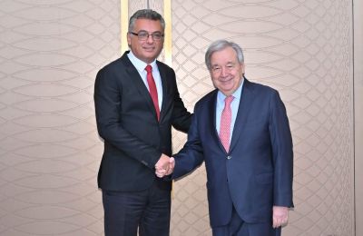 Ο Τ/κ ηγέτης έθεσε το θέμα στη συνάντησή του με τον ΓΓ του ΟΗΕ στη Νέα Υόρκη.