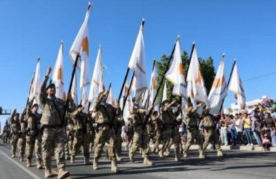 Στις 11 το πρωί θα πραγματοποιηθεί στρατιωτική παρέλαση στη Λευκωσία.