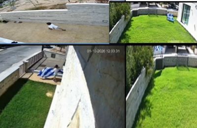 Ο μικρός Γιάννης άκουσε τον ήχο των μαχητικών της Ελληνικής Πολεμικής Αεροπορίας και αμέσως έσπευσε να πάρει τη σημαία από το σπίτι για να χαιρετίσει τους πιλότους