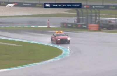 F1 Μεγάλη καθυστέρηση στο Grand Prix του Μπαχρέιν λόγω βροχής
