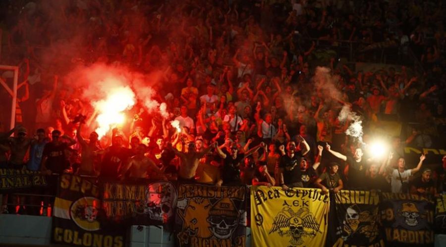 Πρόστιμο στην ΑΕΚ για τον τελικό του Superbet Super Cup