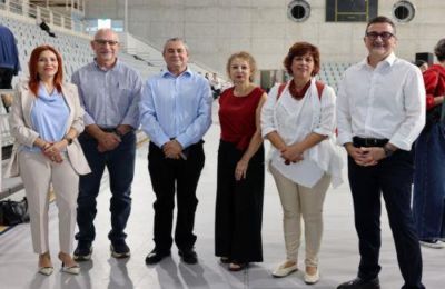Οι πέντε υποψήφιοι διεκδικούν το αξίωμα του Πρύτανη.