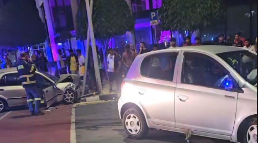 Βίντεο από το σοβαρό τροχαίο στη Λεμεσό