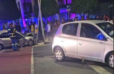 Βίντεο από το σοβαρό τροχαίο στη Λεμεσό