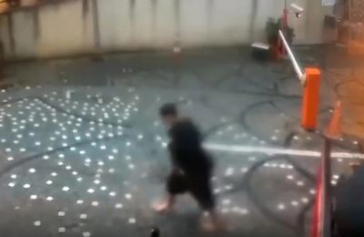 Δείτε βίντεο από το περιστατικό.