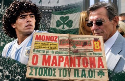 Όταν ο «Καπετάνιος» κοίταξε δύο φορές προς τον Μαραντόνα