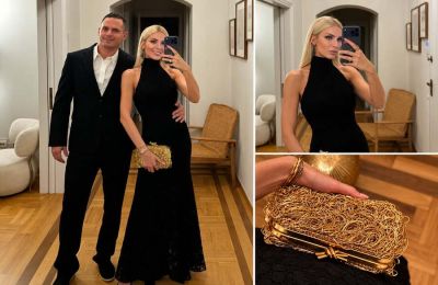 : Η λαμπερή έξοδος στη Μεγάλη Βρεταννία – Το μαύρο φόρεμα και η χρυσή λεπτομέρεια!