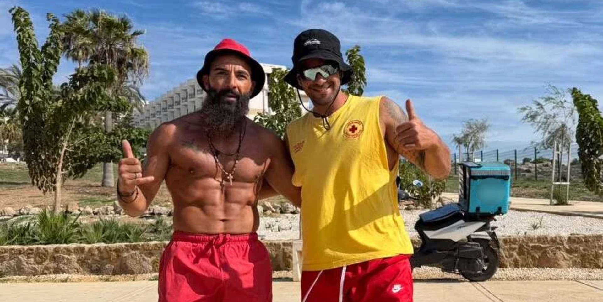 Οι δύο ναυαγοσώστες που έσωσαν τη ζωή Ρώσου λουόμενου στην Πάφο